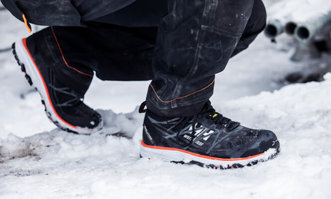 Chaussures de sécurité d'hiver