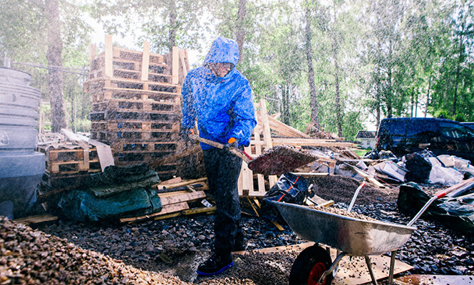 Vêtements de pluie