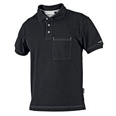 Poloshirt piqué Wikland noir