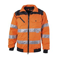 Sicherheitsjacke orange