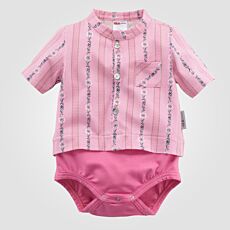 ISA Baby Body Edelweiss mit Brusttasche