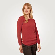 Damen Strickpullover mit Struktur