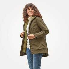 Leicht taillierte Damen Jacke 3 in 1