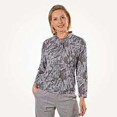 Pull-over imprimé, avec cordon et imprimé all-over