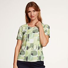 Damen T-Shirt bedruckt Baumwolle und Modal