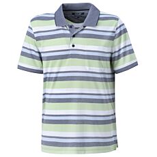 Kurzarm Herren Poloshirt gestreift