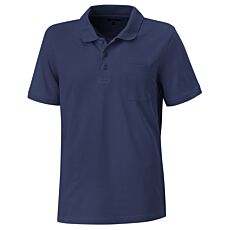 Polo Piqué Shirt uni mit Brusttasche