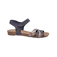 Mustang Sandalette aus weichem Softmaterial für Damen marine