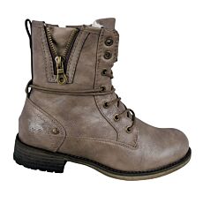 Mustang Damen Schnürstiefel taupe