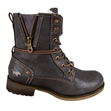 Mustang Damen Schnürstiefel graphit