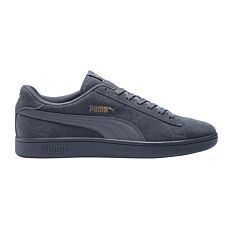 Puma Smash V2 aus Leder Retro-Style Unisex grau