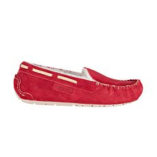 Mocassin Sheperd pour dames et hommes rouge