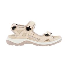 Sandalette outdoor Ecco pour dames crème