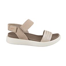 Sandalette Ecco sport en cuir taupe