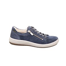 Chaussure Legero pour dames en cuir velours bleu jean