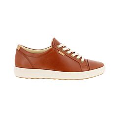 Ecco eleganter Leder Sneaker für Damen cognac