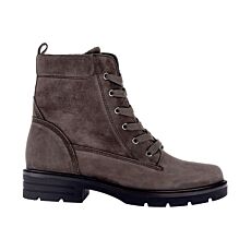 Botte Gabor à lacer en cuir pour dames anthracite