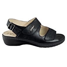 Hickersberger Sandalette Leder Damen schwarz