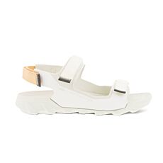 ECCO Sandale für Damen aus Softmaterial weiss