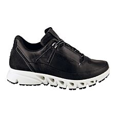 Sneaker Ecco sport pour dames en cuir nappa noir