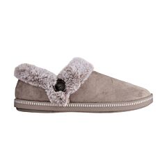 Pantoufle SKECHERS pour dames chaudement doublée anthracite