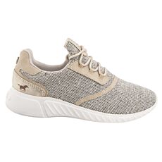 Mustang Sneaker Damen aus Textil beige