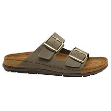 Rohde Pantolette für Damen aus Leder olive