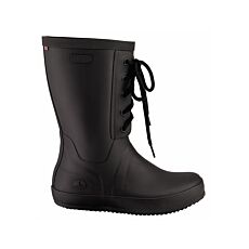 Botte en caoutchouc Viking au look rétro noir