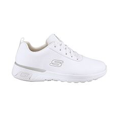 SKECHERS Schnürschuh aus Leder weiss