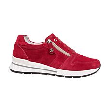 Hickersberger Sneaker aus weichem Veloursleder rot