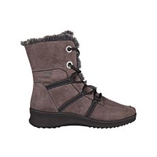 Ara Schnürstiefel aus Textil taupe