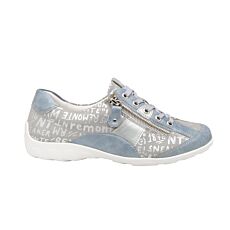 Sneaker Remonte en cuir souple bleu clair