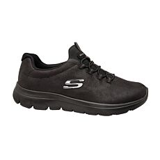 SKECHERS SUMMITS Damen-Schlupfschuh schwarz