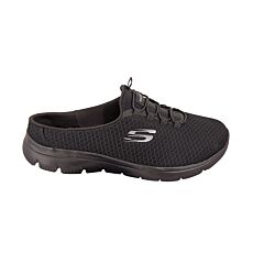 SKECHERS Wohlfühlslide für Damen schwarz