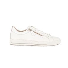 Sneaker Gabor sport en cuir velours blanc