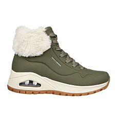 SKECHER Street Uno - Stand on Air Schnürstiefel für Damen olive