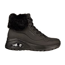 SKECHER Street Uno - Stand on Air Schnürstiefel für Damen schwarz