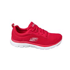 Chaussure à lacer SKECHERS FLEX APPEAL 4.0 pour dames rouge