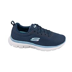 Chaussure à lacer SKECHERS FLEX APPEAL 4.0 pour dames marine