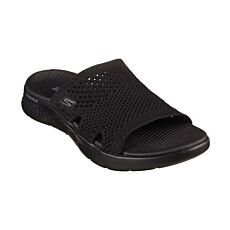 SKECHERS GO WALK Slide für Damen schwarz