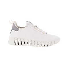 Sneaker ECCO Gruuv en nubuck pour dames blanc