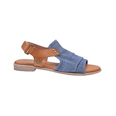 MUSTANG Sandalette für Damen jeansblau