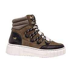 MUSTANG Sneakerbootie für Damen olive