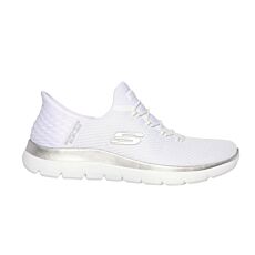 Chaussure SKECHERS SLIP INS pour dames blanc