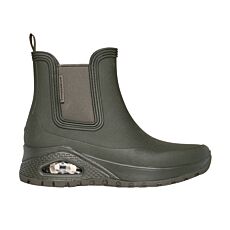 Wasserdichter SKECHERS UNO RUGGED Gummibootie für Damen olive