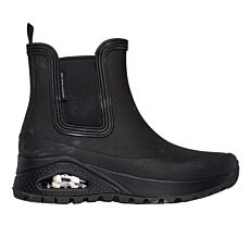 Wasserdichter SKECHERS UNO RUGGED Gummibootie für Damen schwarz