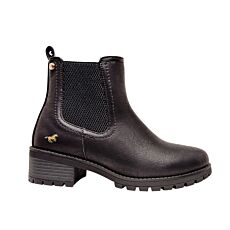 MUSTANG Stiefelette für Damen aus pflegeleichtem Softmaterial schwarz