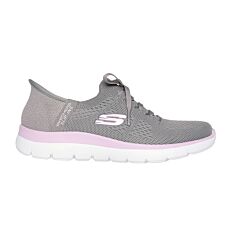 Chaussure SKECHERS Slip Ins pour dames gris clair