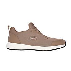 SKECHERS WORK Anti-Rutsch Schlupfschuh für Herren taupe