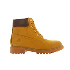 Botte d'hiver Lumberjack pour hommes en nubuck camel